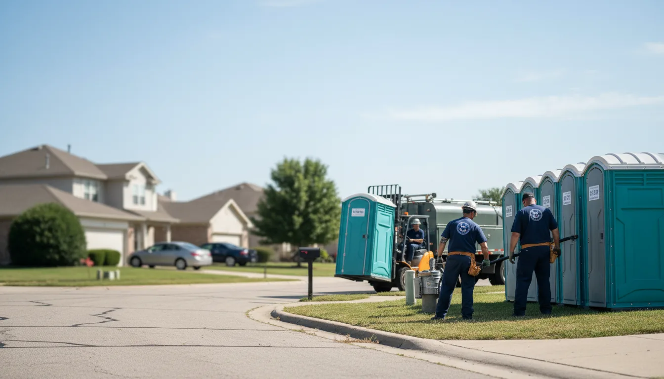 Porta Potty Rental in Waller, TX near me
